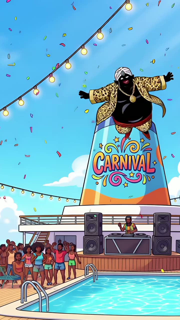 Mr. Popo Walks Into a Carnival Cruise Fight